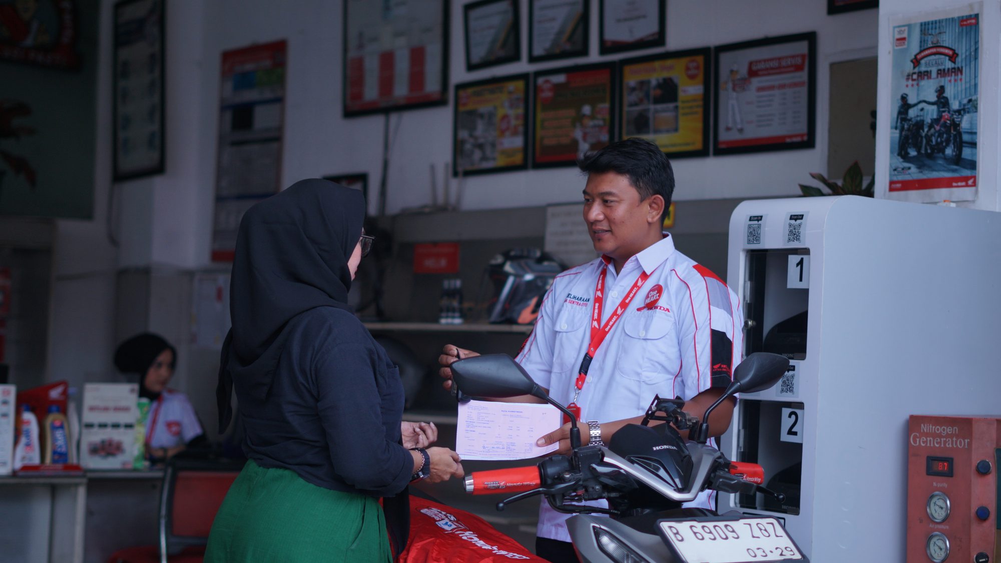 Layanan servis Artha Sentra Oto